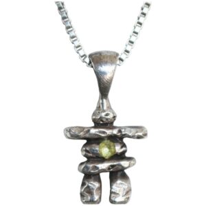 Sterling & Peridot Necklace